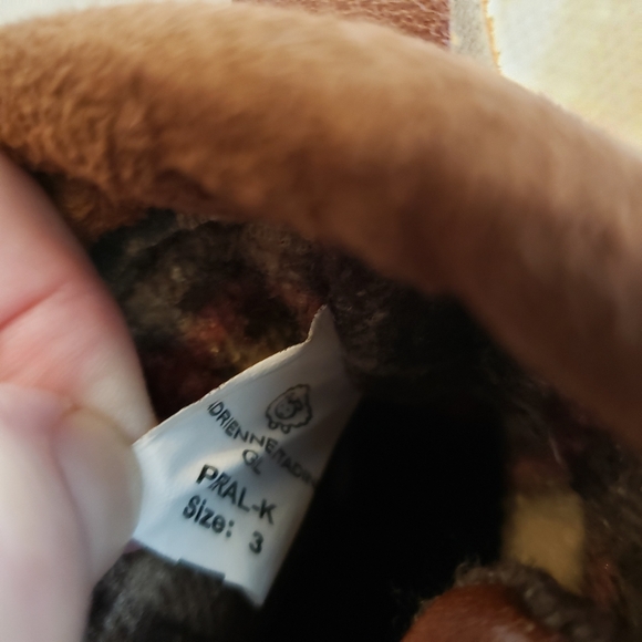 ADRIENNE VITTADINI GIRLS DUCK BOOTS PINK & BROWN 3 - Picture 7 of 8